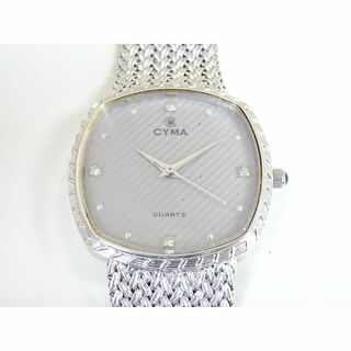 シーマ(CYMA)のM奈179 / CYMA シーマ 腕時計 クォーツ シルバーカラー(腕時計)