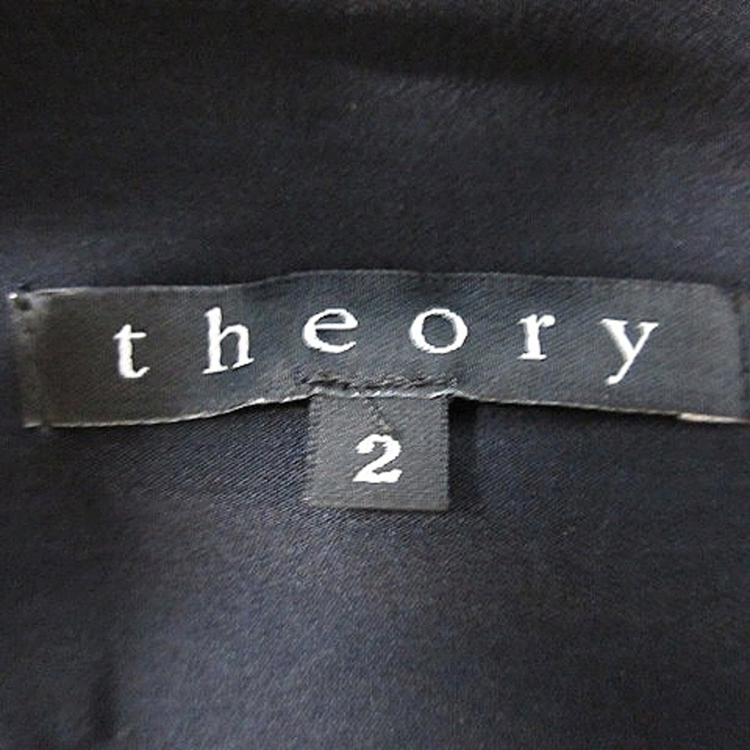 theory(セオリー)のセオリー パンツ ハーフ ショート ショーパン ウール 絹混 2 黒 ボトムス レディースのパンツ(その他)の商品写真