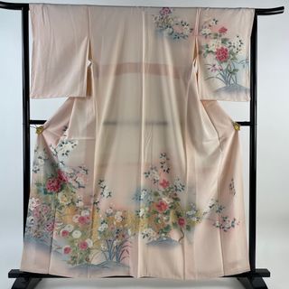 訪問着 身丈160cm 裄丈64.5cm 正絹 秀品 【中古】(着物)