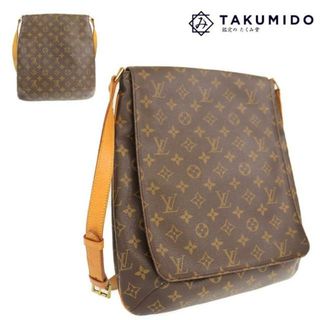 ルイヴィトン(LOUIS VUITTON)のルイヴィトン ショルダーバッグ ミュゼット M51256 中古 モノグラム ブラウン LOUIS VUITTON 【中古】 | バック 肩掛け 斜め掛け クロスボディ シンプル 茶 定番 レディース ファッション 鞄 LV ビトン カバン ブランド ABランク(ショルダーバッグ)