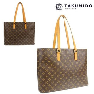 ルイヴィトン(LOUIS VUITTON)のルイヴィトン トートバッグ ルコ 中古 M51155 モノグラムライン ブラウン レザー LOUIS VUITTON 【中古】 | シンプル  ショルダーバッグ  肩掛け 手提げ バック ブランド 茶色 ビトン ABランク(トートバッグ)