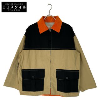 Marni - マルニ 23年 JUMU0137QU ｺｯﾄﾝｷﾞｬﾊﾞｼﾞﾝﾊﾞｲｶﾗｰﾊﾝﾃｨﾝｸﾞｼﾞｬｹｯﾄ 46