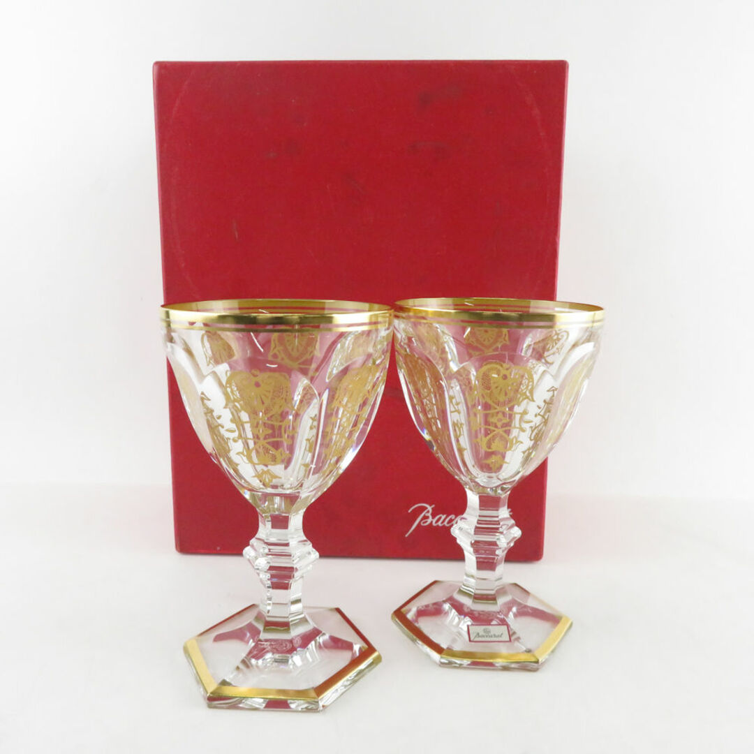 Baccarat - 美品 Baccarat バカラ エンパイア ワイングラス 2客 Baccarat - 美品 Baccarat バカラ エンパイア ワイングラス 2客