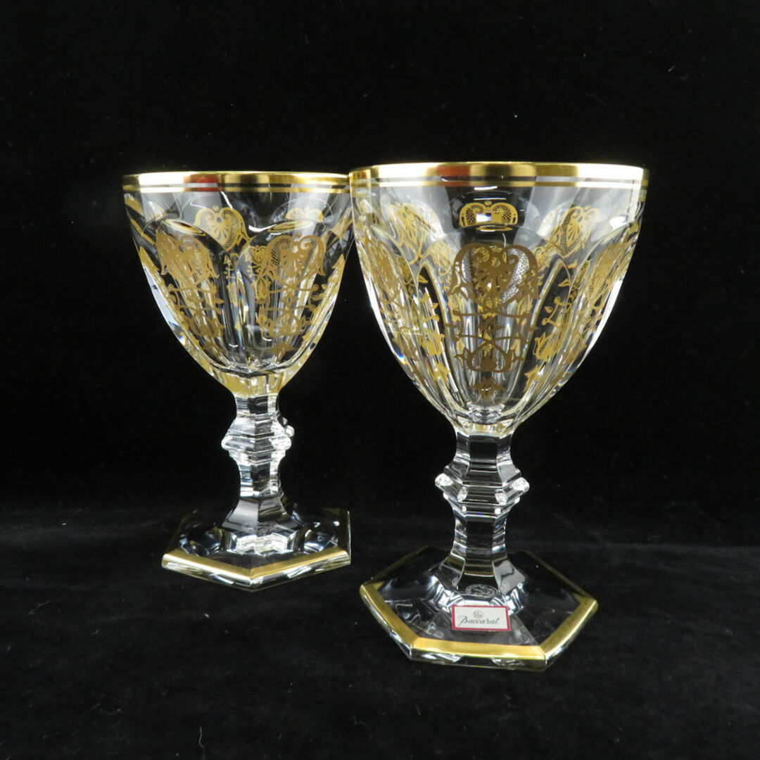 Baccarat - 美品 Baccarat バカラ エンパイア ワイングラス 2客 Baccarat - 美品 Baccarat バカラ エンパイア ワイングラス 2客