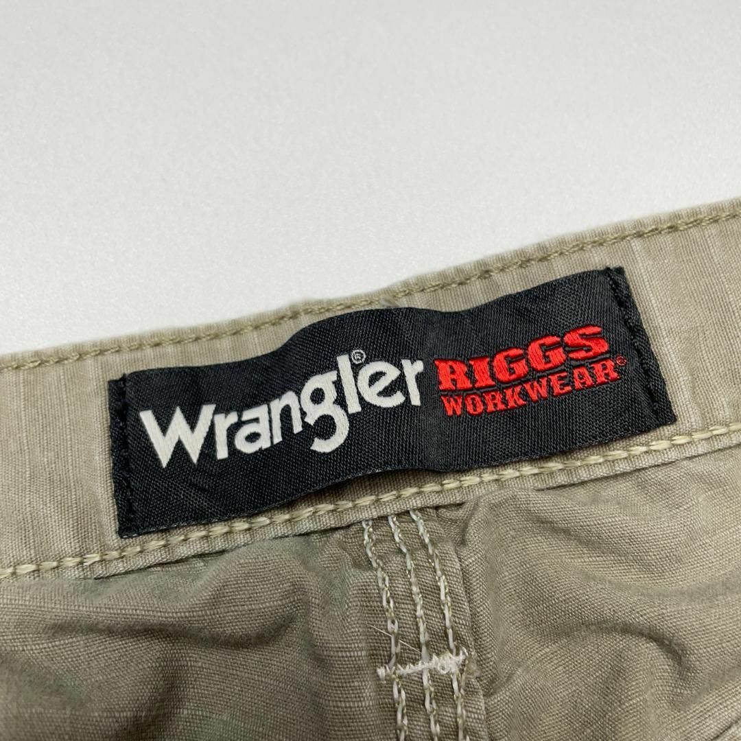 Wrangler(ラングラー)のラングラーw38ワークパンツベージュカーキサンド極太オーバーサイズメンズ古着 メンズのパンツ(ワークパンツ/カーゴパンツ)の商品写真