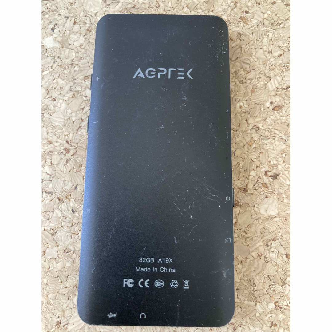 AGPTEK(エージーピーテック)の【中古】AGPTEK MP3プレイヤー（A19X 32GB） スマホ/家電/カメラのオーディオ機器(ポータブルプレーヤー)の商品写真