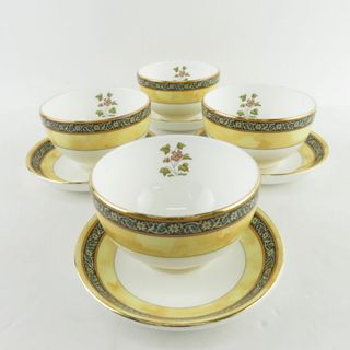 ウェッジウッド(WEDGWOOD)のWEDGWOOD ウェッジウッド インディア ジャパニーズカップ＆ソーサー 4客 セット 湯呑み SU6324K (その他)