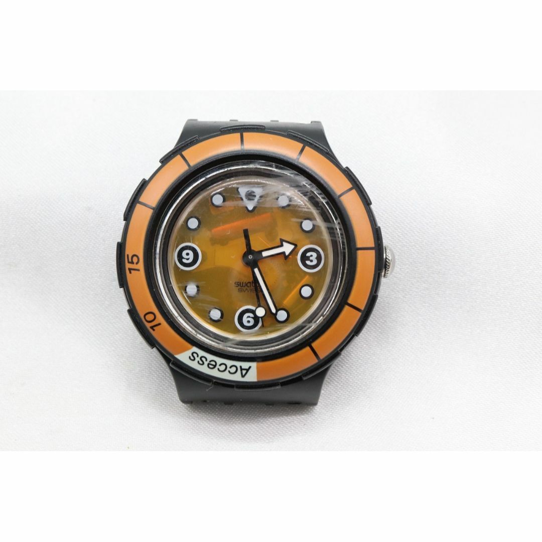 swatch(スウォッチ)の【W144-49】動作品 スウォッチ アクセス SWISS 腕時計 フェイスのみ メンズの時計(腕時計(アナログ))の商品写真
