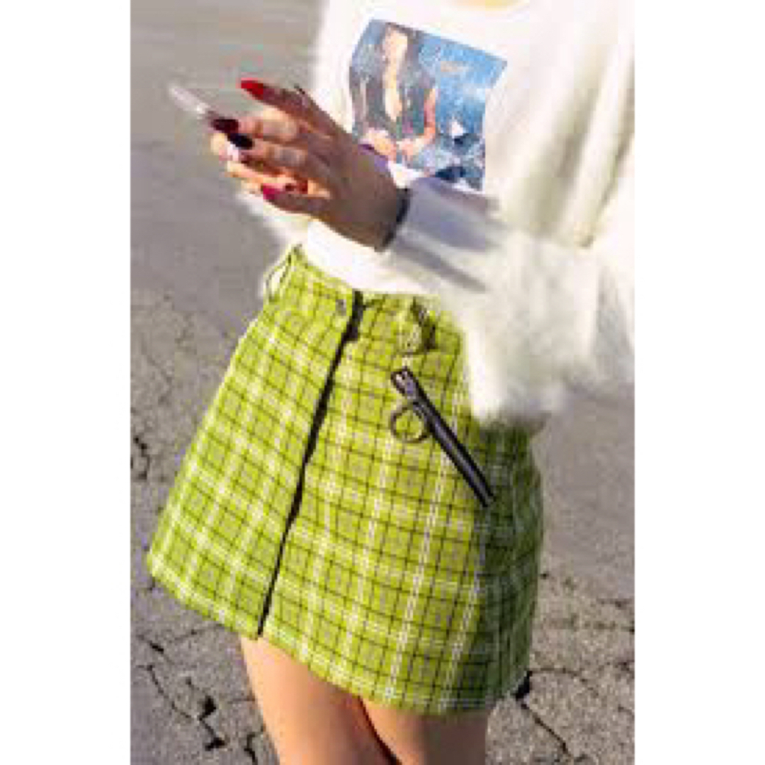 UNIF(ユニフ)のUNIF CLUE MINI SKIRT レディースのスカート(ミニスカート)の商品写真