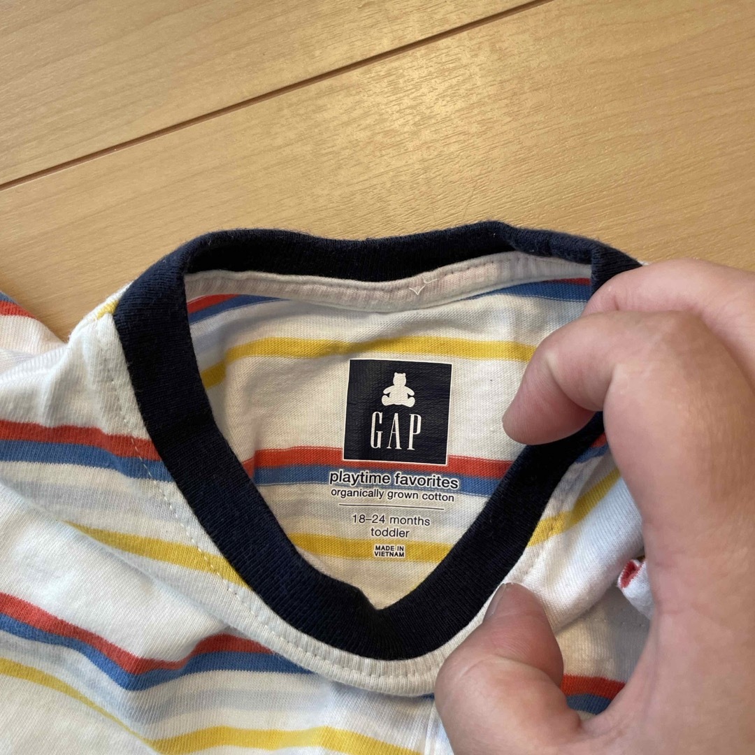 GAP(ギャップ)のGAP お揃いTシャツ キッズ/ベビー/マタニティのキッズ服男の子用(90cm~)(その他)の商品写真