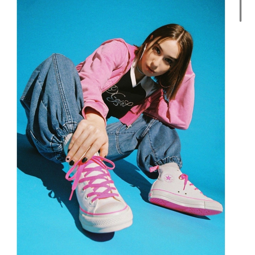 CONVERSE(コンバース)のALL STAR Ⓡ X-girl HI  24.5 レディースの靴/シューズ(スニーカー)の商品写真
