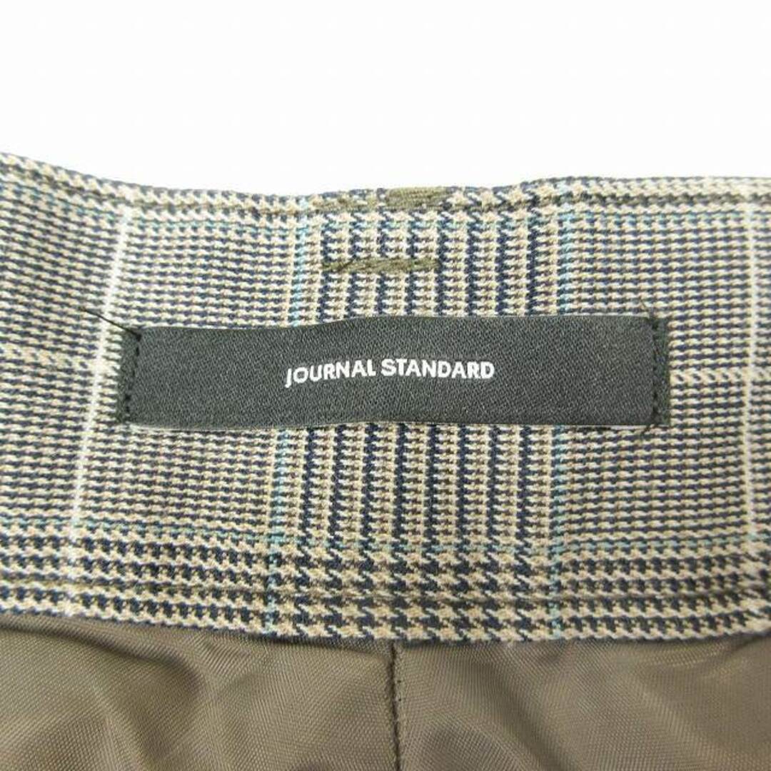 JOURNAL STANDARD(ジャーナルスタンダード)のジャーナルスタンダード グレンチェック スラックス テーパード パンツ 38 レディースのパンツ(その他)の商品写真