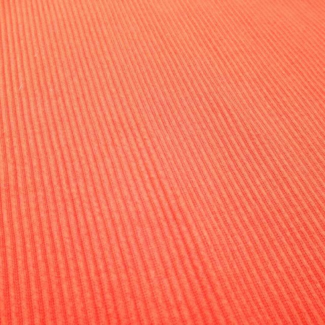 美品 フリークスストア セルフ カット リブ タイト スカート オレンジ レディースのスカート(ロングスカート)の商品写真