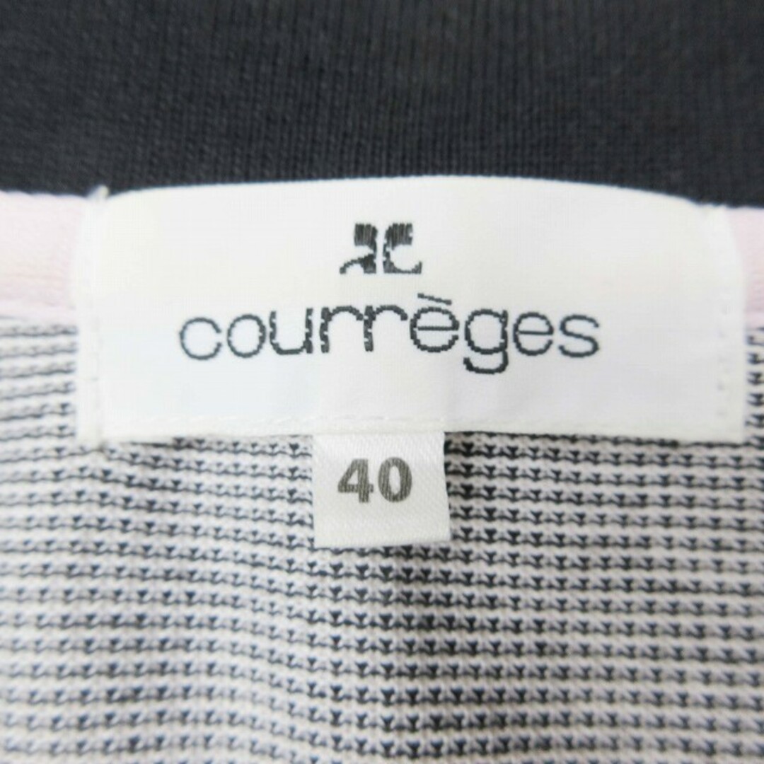 Courreges(クレージュ)の11SS クレージュ courreges チェック柄 ジップアップ ジャケット レディースのジャケット/アウター(ブルゾン)の商品写真