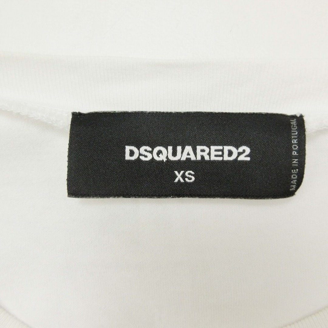 DSQUARED2(ディースクエアード)の19SS ディースクエアード テープ ロゴ プリント Tシャツ 半袖 XS メンズのトップス(Tシャツ/カットソー(半袖/袖なし))の商品写真