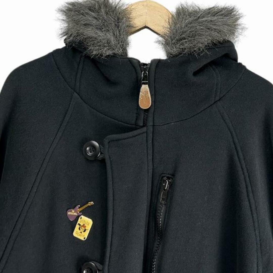 Mangrove(マングローブ)のマングローブ MANGROVE フードアウター ジャケット 上着 ブラック メンズのジャケット/アウター(その他)の商品写真