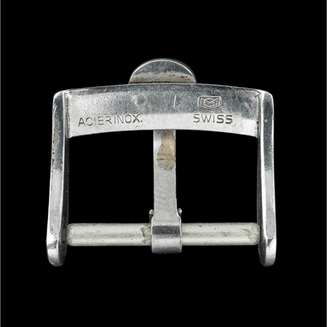 OMEGA - (901.5) 極レア ☆ オメガ 純正 尾錠 16mm ☆ 1960年代 OMEGA - (901.5) 極レア ☆ オメガ 純正 尾錠 16mm ☆ 1960年代
