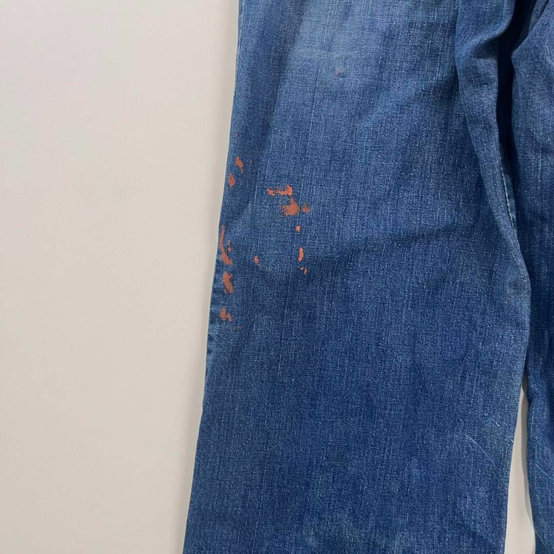 Levi's(リーバイス)の70s リーバイス デニムオーバーオール オレンジタブ ベルボトム ボーイズ メンズのパンツ(その他)の商品写真