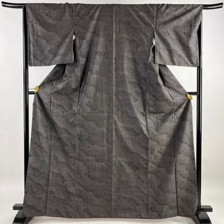 紬 身丈166.5cm 裄丈66.5cm 正絹 美品 名品 【中古】(着物)