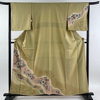 訪問着 身丈168.5cm 裄丈65.5cm 正絹 美品 名品 【中古】(着物)