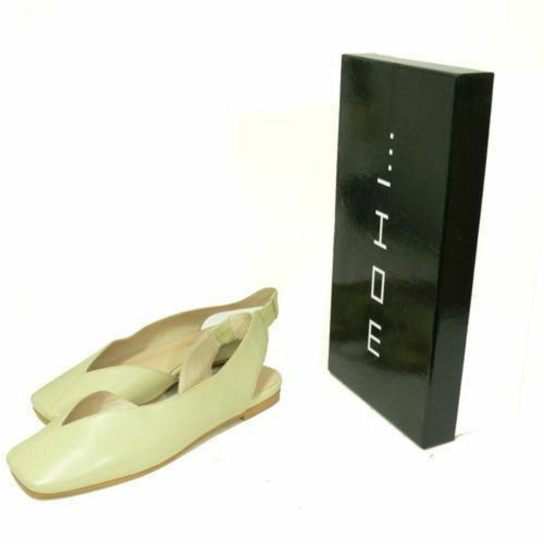 MOHI(モヒ)のMOHI モヒ ローヒールパンプス 23.5cm EU37 L/CBG レディースの靴/シューズ(ハイヒール/パンプス)の商品写真