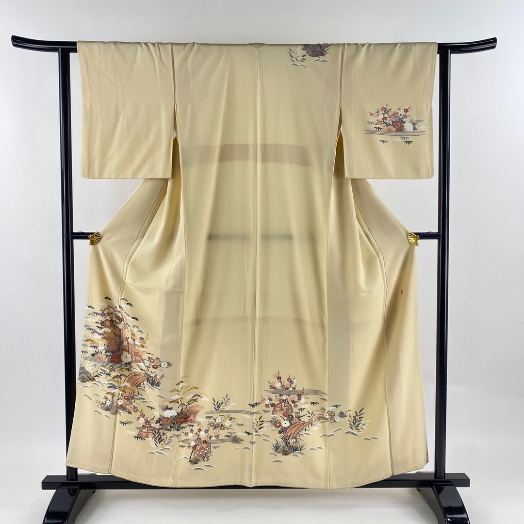 訪問着 身丈157cm 裄丈62cm 正絹 美品 秀品 【中古】 レディースの水着/浴衣(着物)の商品写真