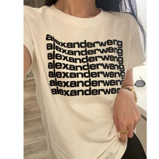 アレキサンダーワン(Alexander Wang)のALEXANDER WANG Tシャツ(Tシャツ(半袖/袖なし))