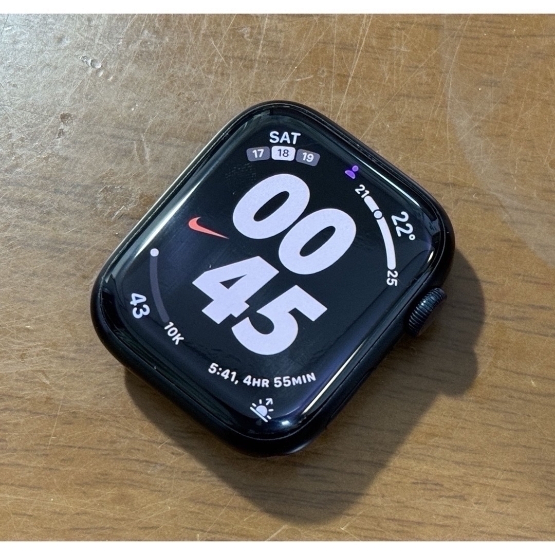 Apple(アップル)のApple Watch 7 45mm NIKE GPS + Cellular メンズの時計(腕時計(デジタル))の商品写真