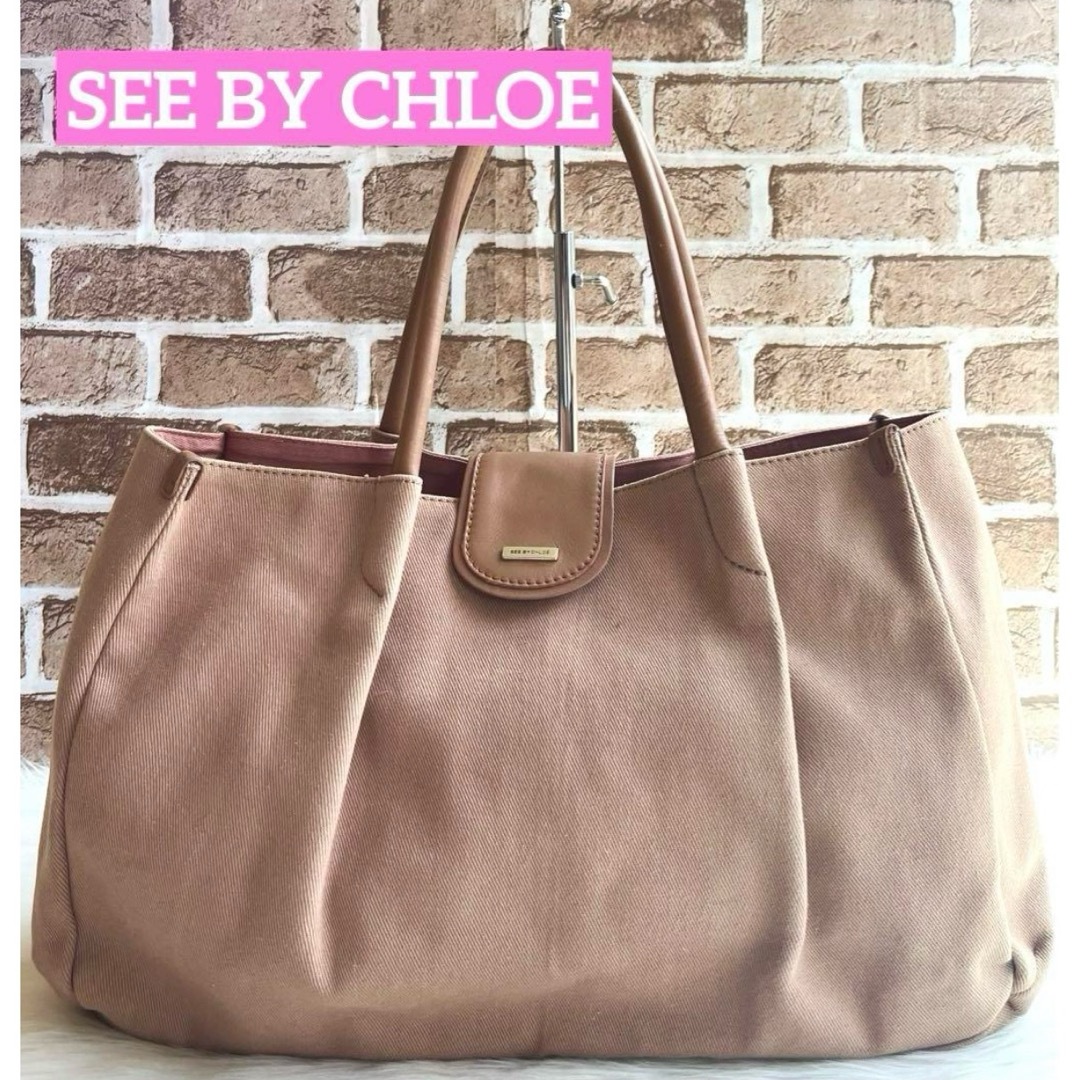 SEE BY CHLOE(シーバイクロエ)のSEE BY CHLOE シーバイクロエ トートバッグ レディースのバッグ(トートバッグ)の商品写真