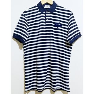 ラコステ(LACOSTE)のLACOSTE（ラコステ）パイル 半袖 ポロシャツ ボーダー【D0746-007】(ポロシャツ)