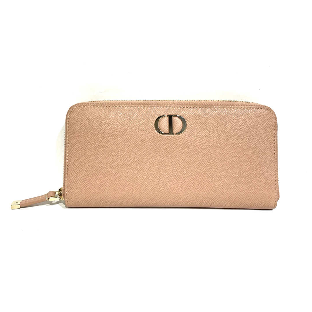 Dior(ディオール)のChristian Dior ディオール ラウンドファスナー 長財布 ピンク レディースのファッション小物(財布)の商品写真