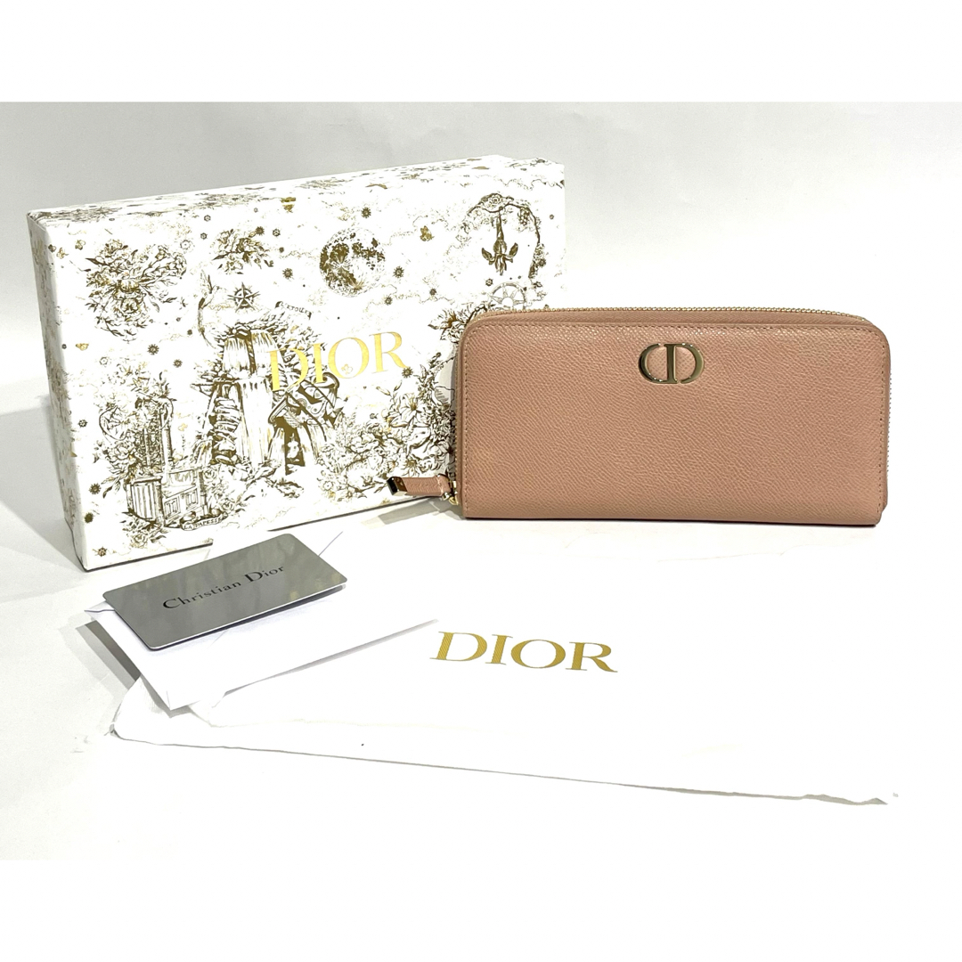 Dior(ディオール)のChristian Dior ディオール ラウンドファスナー 長財布 ピンク レディースのファッション小物(財布)の商品写真