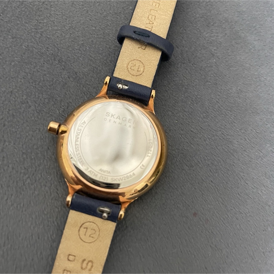 SKAGEN(スカーゲン)のSKAGEN  腕時計　レディース  アニータ　ネイビー レディースのファッション小物(腕時計)の商品写真