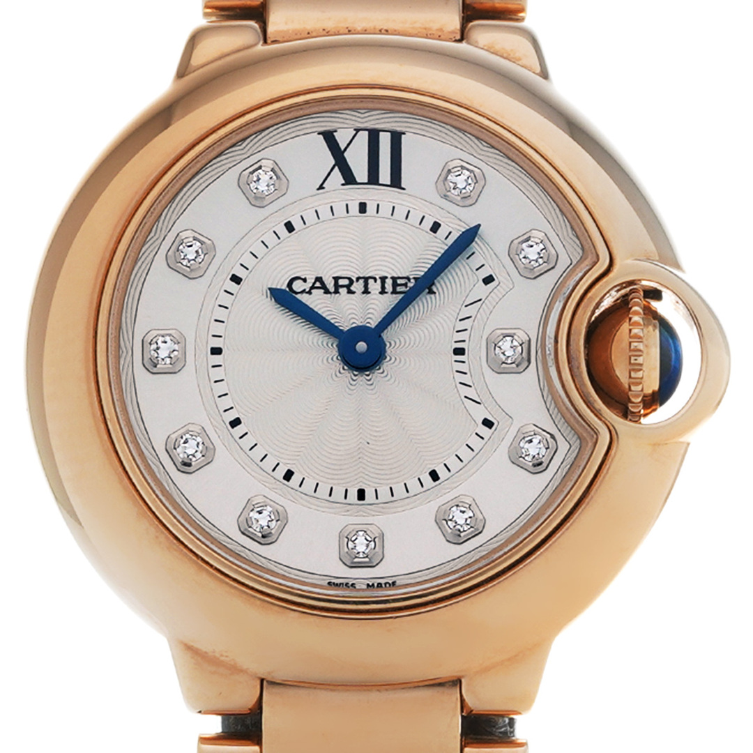 Cartier(カルティエ)の中古 カルティエ CARTIER WE902025 シルバー /ダイヤモンド レディース 腕時計 レディースのファッション小物(腕時計)の商品写真