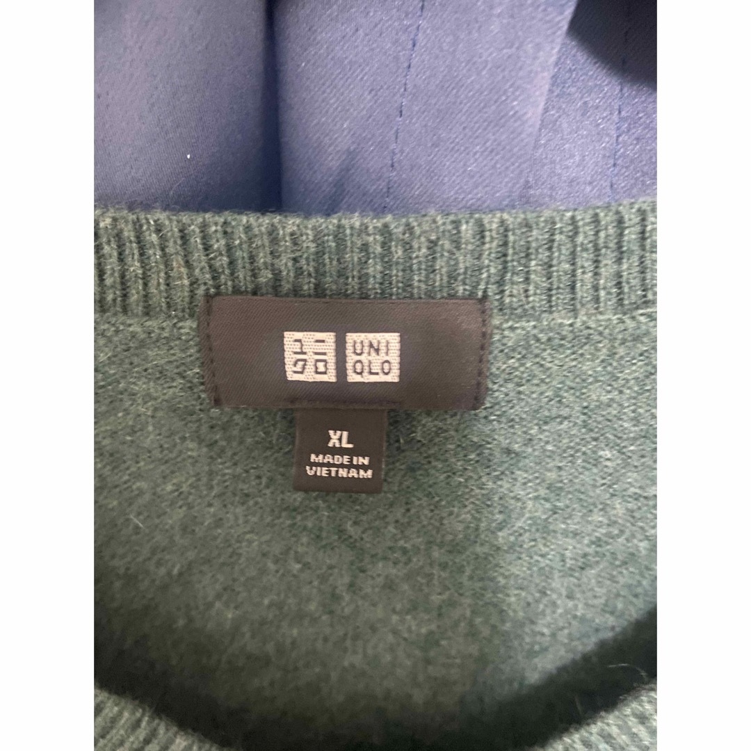 UNIQLO(ユニクロ)の未使用　ユニクロ カシミヤセーター　XL メンズのトップス(ニット/セーター)の商品写真