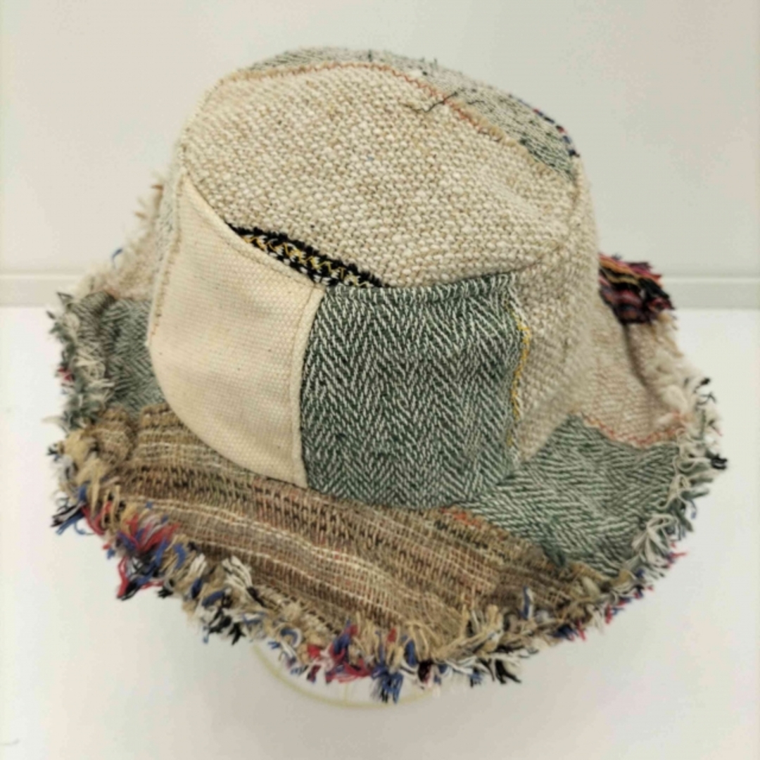 USED古着(ユーズドフルギ) ネパール製 マルチカラーヘンプハット メンズ メンズの帽子(ハット)の商品写真