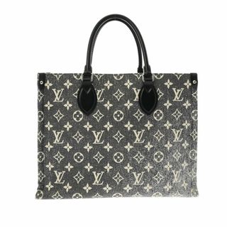 ルイヴィトン(LOUIS VUITTON)のルイヴィトン モノグラム ジャガード デニム オンザゴー MM 2WAY(トートバッグ)