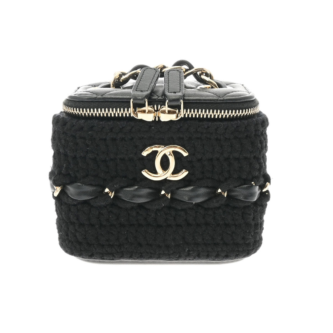 CHANEL(シャネル)のシャネル  スモールバニティ チェーンショルダー ショルダーバッグ 黒 レディースのバッグ(ショルダーバッグ)の商品写真