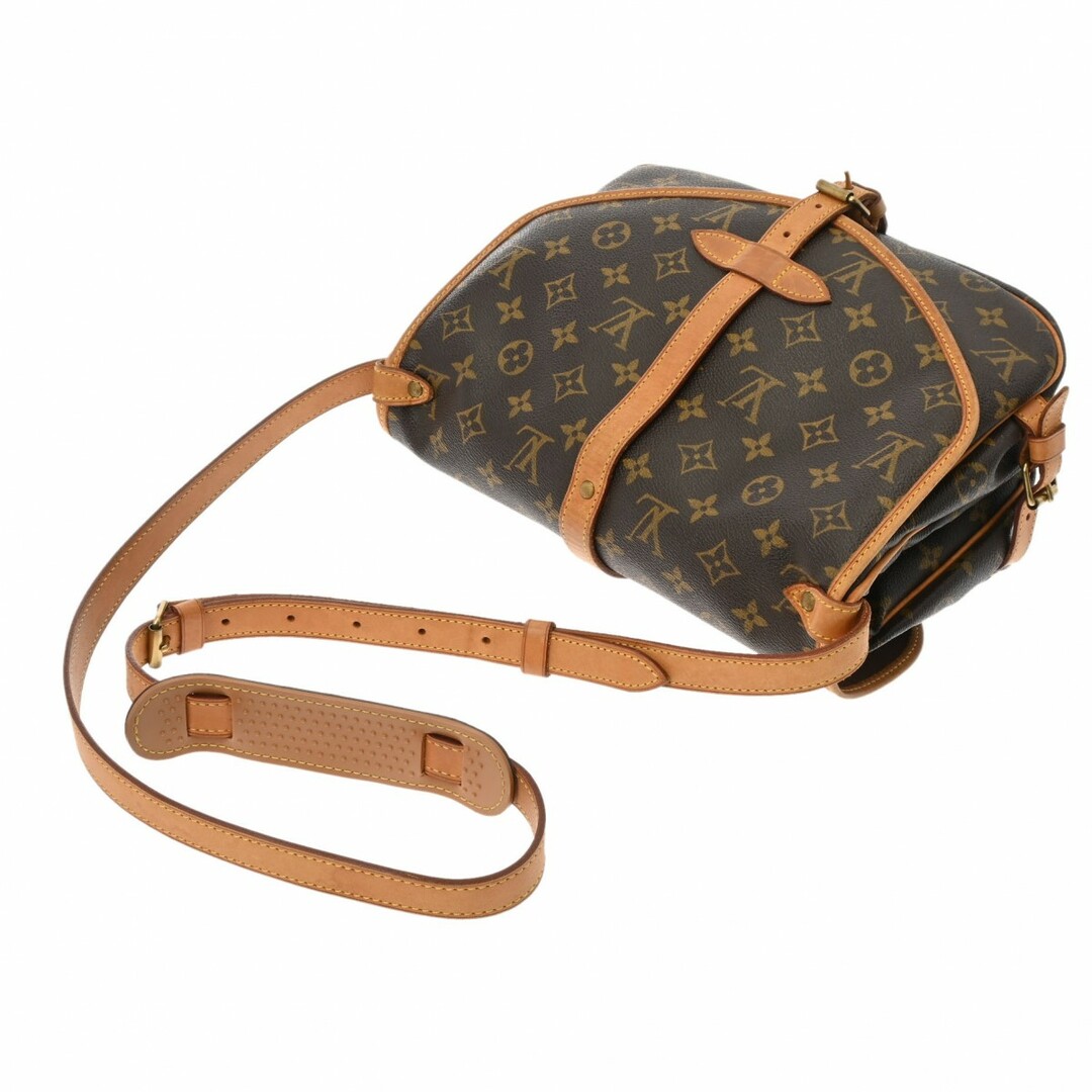 LOUIS VUITTON(ルイヴィトン)のルイヴィトン モノグラム ソミュール 30 ショルダーバッグ ブラウン レディースのバッグ(ショルダーバッグ)の商品写真