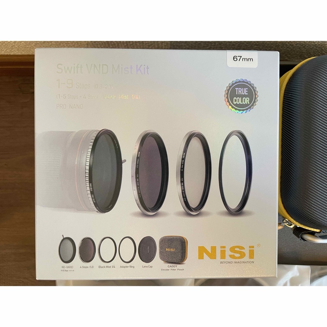 NiSi NDフィルター67mm 1.5-5Stops(Nisi たのし TRUE COLOR ND NiSi NDフィルター67mm 1.5-5Stops(Nisi たのし TRUE COLOR ND