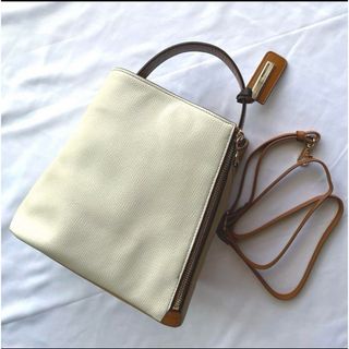 PELLE BORSA - PELLE BORSA ペレボルサ ドゥミ バイカラー 2wayショルダーバッグ