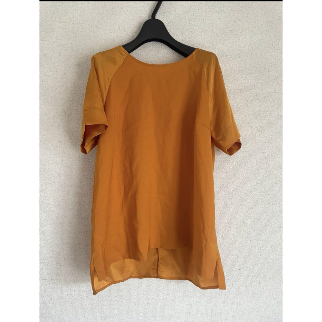 ZARA(ザラ)のサテン　プルオーバーシャツ メンズのトップス(Tシャツ/カットソー(半袖/袖なし))の商品写真