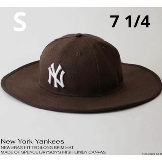 NEW ERA FITTED LONG BRIM HAT YANKEES