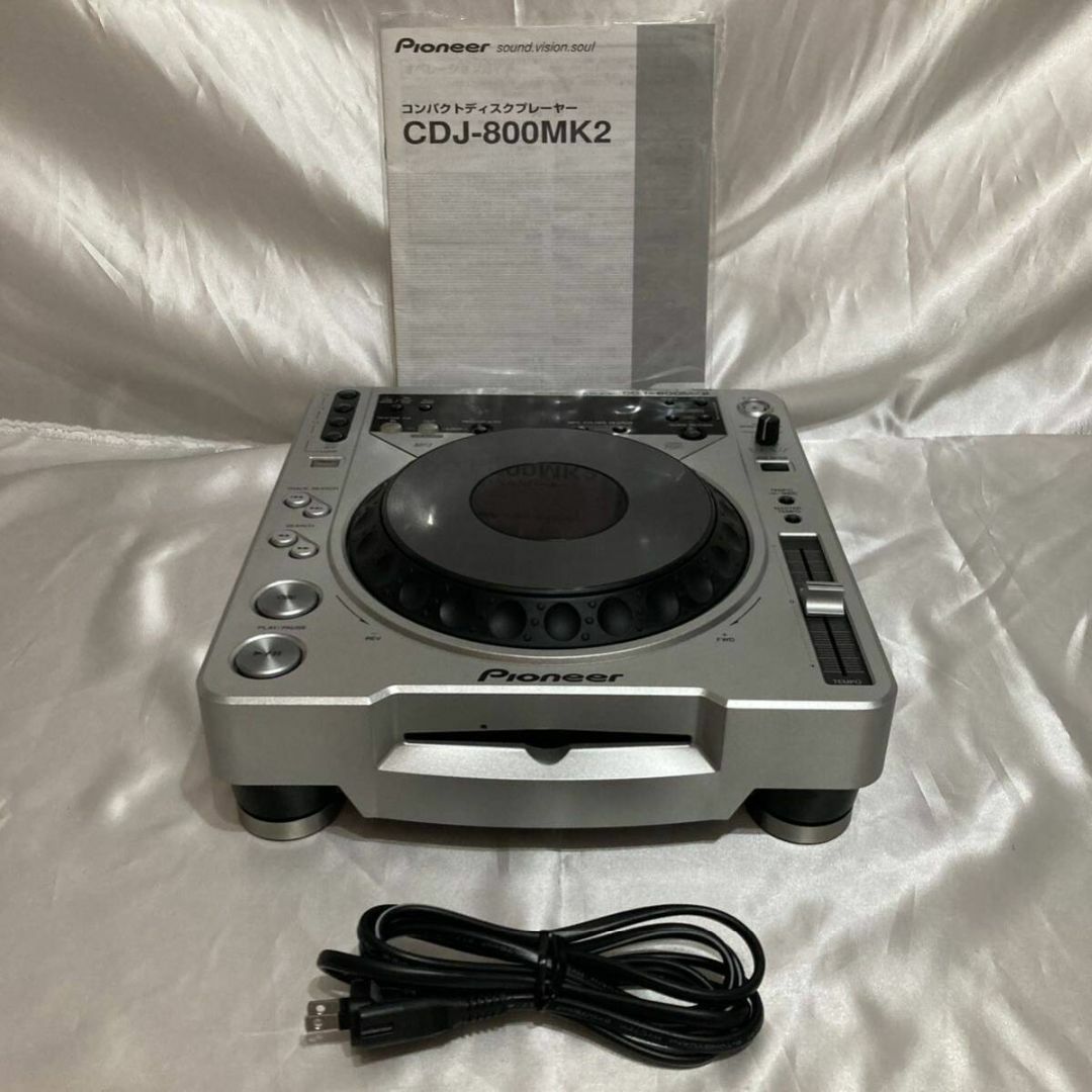 Pioneer(パイオニア)の美品 CDプレイヤー パイオニア CDJ 800MK2 PIONEER DJ 楽器のDJ機器(PCDJ)の商品写真