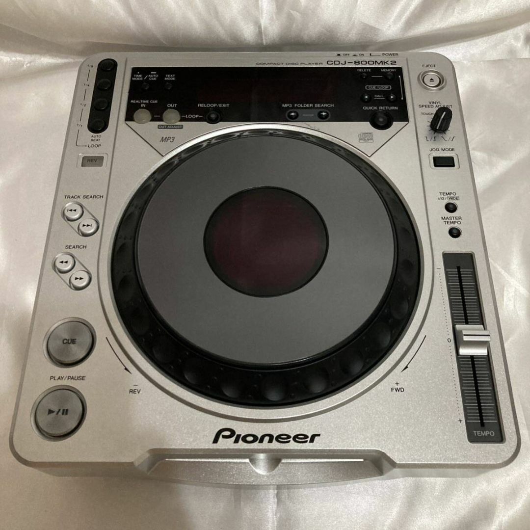 Pioneer(パイオニア)の美品 CDプレイヤー パイオニア CDJ 800MK2 PIONEER DJ 楽器のDJ機器(PCDJ)の商品写真