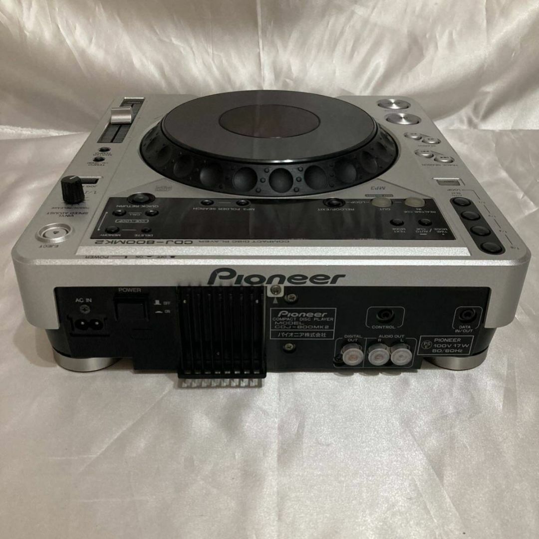 Pioneer(パイオニア)の美品 CDプレイヤー パイオニア CDJ 800MK2 PIONEER DJ 楽器のDJ機器(PCDJ)の商品写真