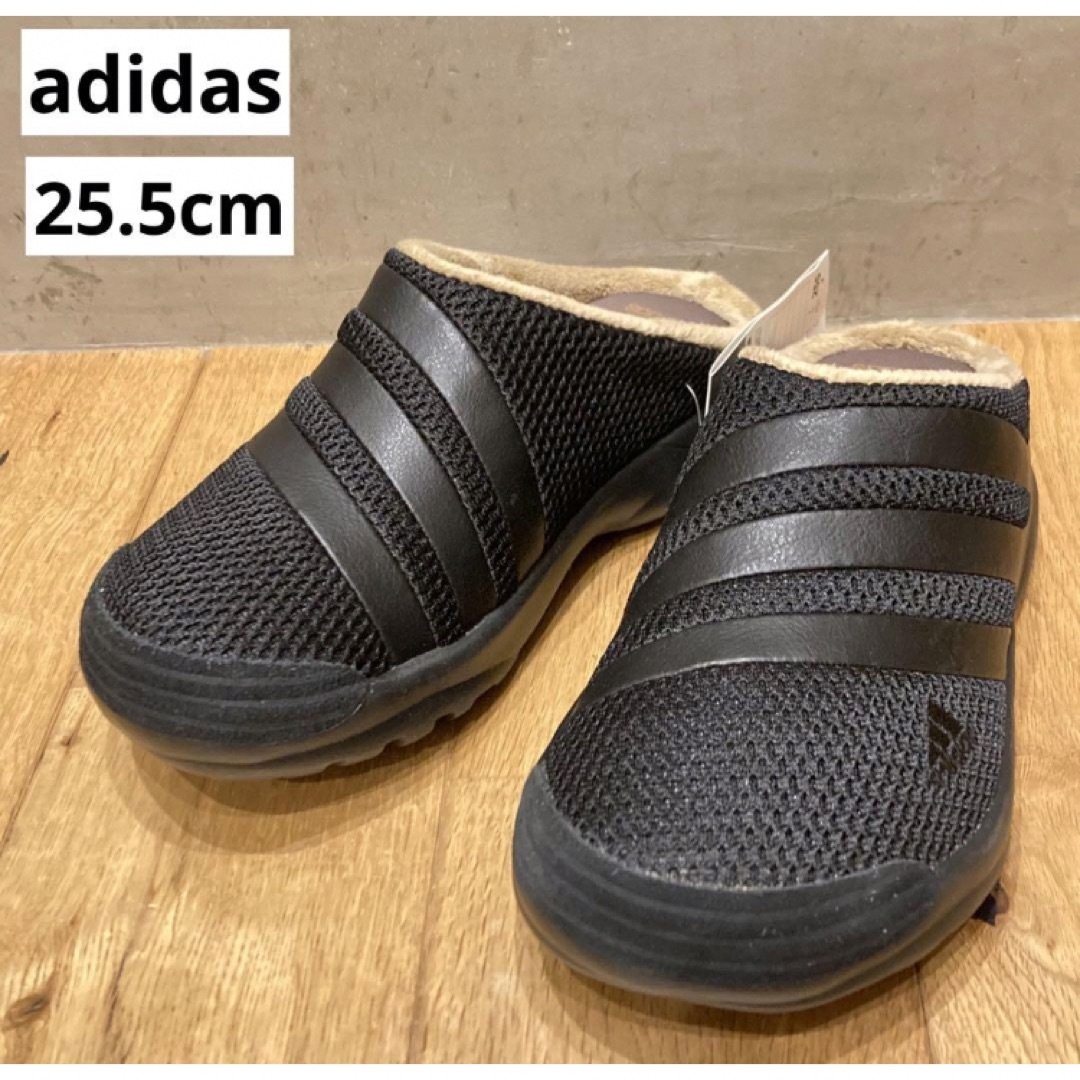 adidas(アディダス)のadidas アディダス　ボアサンダル　Toalo shell 黒　25.5cm メンズの靴/シューズ(サンダル)の商品写真