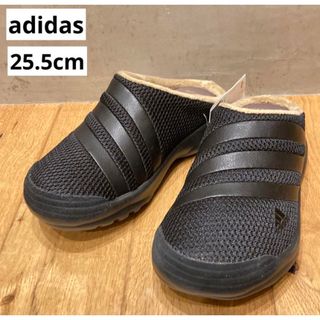 アディダス(adidas)のadidas アディダス　ボアサンダル　Toalo shell 黒　25.5cm(サンダル)