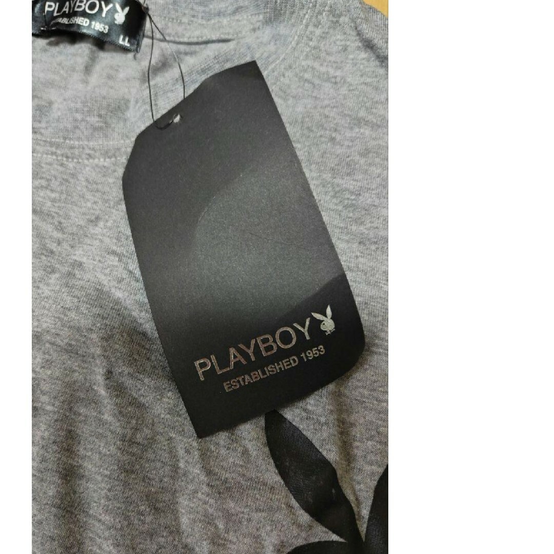 PLAYBOY(プレイボーイ)のプレイボーイ  長袖Tシャツ  未使用タグ付き メンズのトップス(Tシャツ/カットソー(七分/長袖))の商品写真