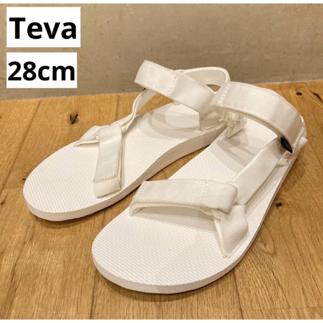 Teva(テバ)のTeva テバ　オリジナルユニバーサル　メンズ　スポーツサンダル　白 メンズの靴/シューズ(サンダル)の商品写真